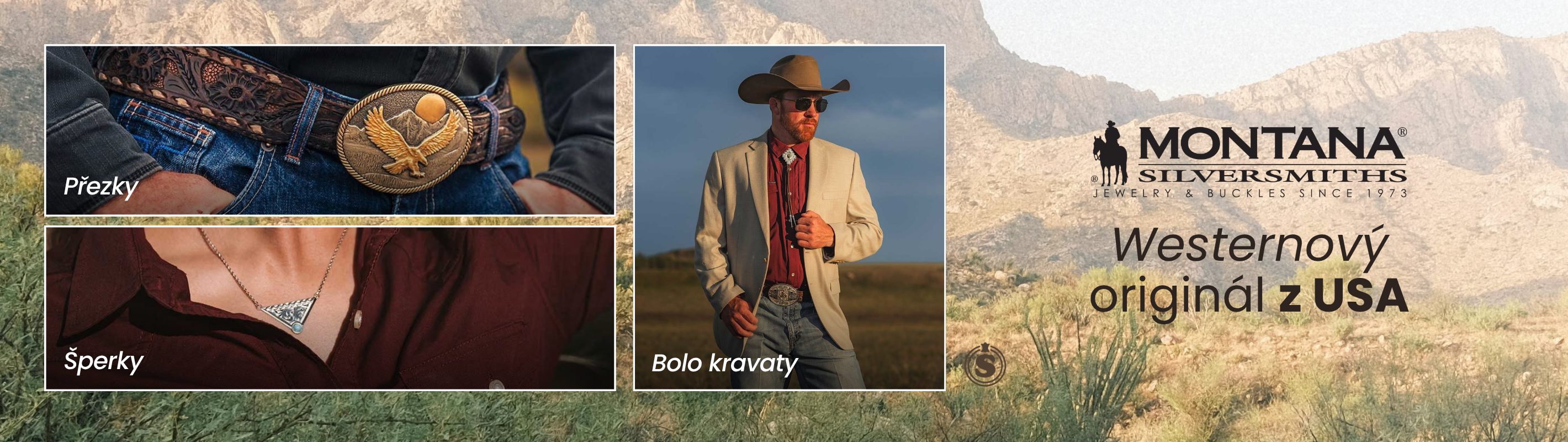 Montana Silversmiths – westernový originál z USA: přezky, šperky a bolo kravaty